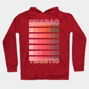 RED TONE / CHARACTERISTIC Hoodie